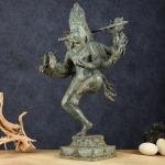 Vintage Balinese Nataraja | 23" x 15" x 10" | Lost Wax Bronze | Dancing Shiva Cosmic Dance | Island Temple Art | Sacred Sculpture | Jaipurio